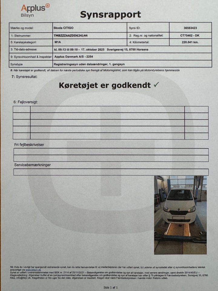 Skoda Citigo 1,0 60 Active GreenTec 3d