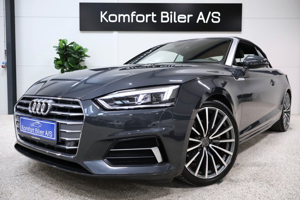 Audi A5 2,0 TDi 190 Cabriolet S-tr. 2d