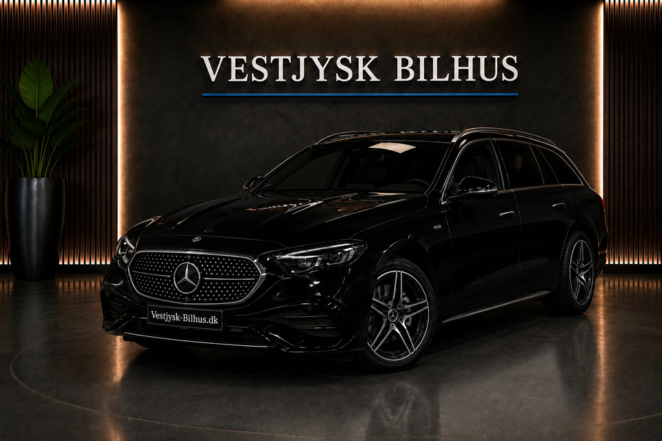 Mercedes E300 e 2,0 AMG Line stc. aut. 5d