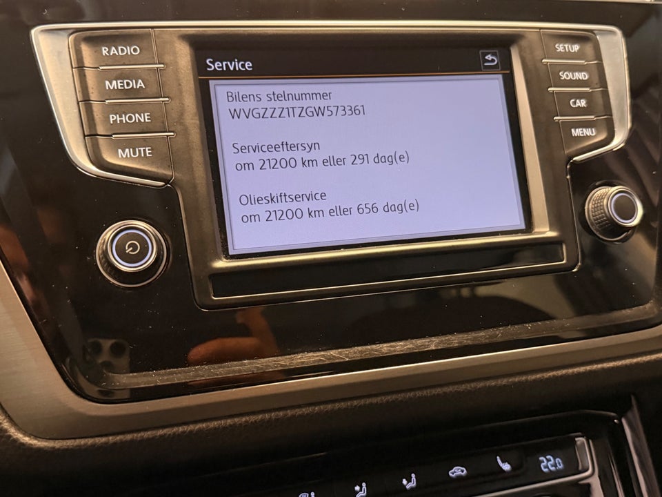 VW Touran 1,6 TDi 110 Comfortline 7prs 5d