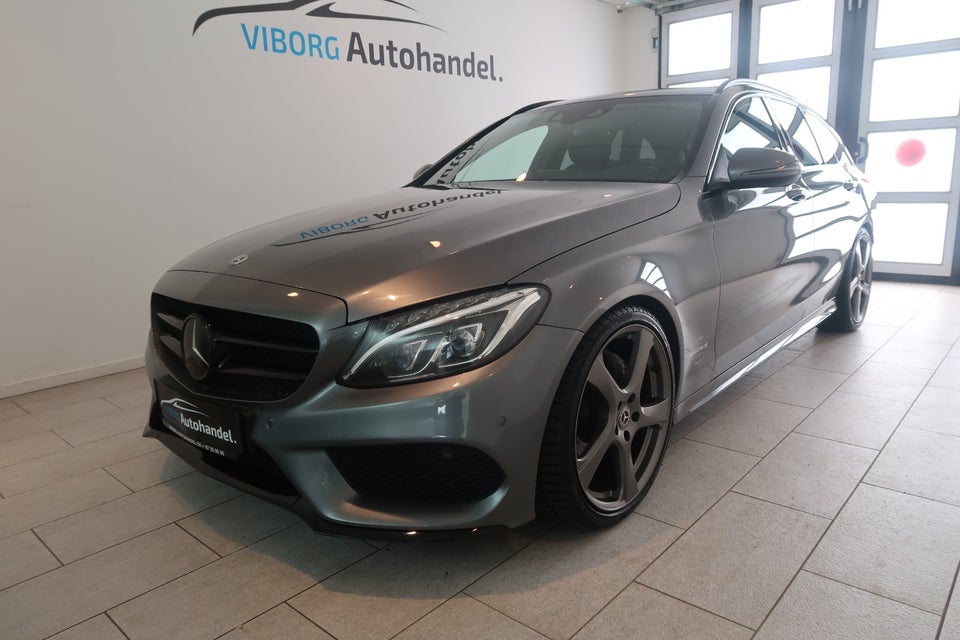 Mercedes C220 d 2,2 AMG Line Night Edition stc. aut. 5d