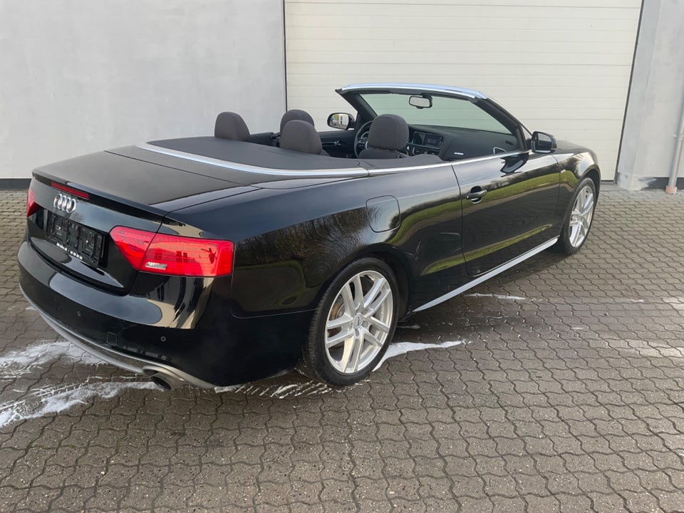 Audi A5 1,8 TFSi 177 S-line Cabriolet Multitr. 2d