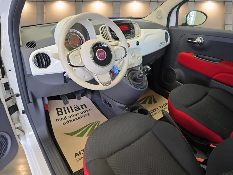 Fiat 500 0,9 TwinAir 80 Pop 3d