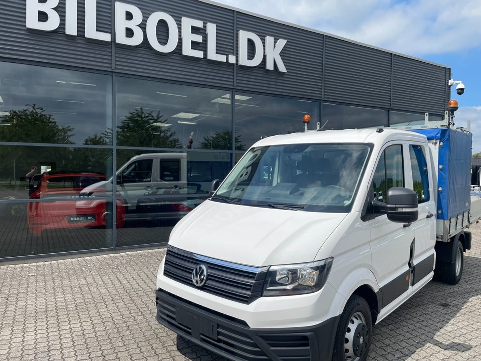 VW Crafter 35 2,0 TDi 177 Mandskabsvogn m/lad L3 4d