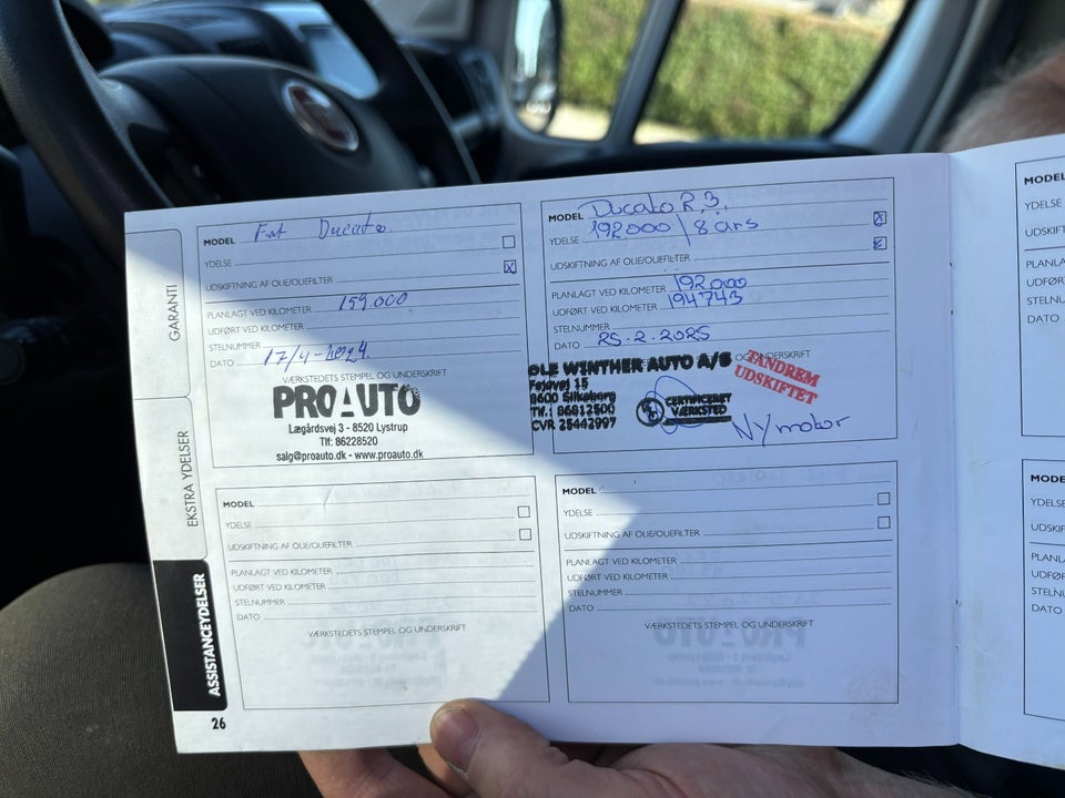 Fiat Ducato 35 Maxi 2,3 MJT 160 Chassis L4