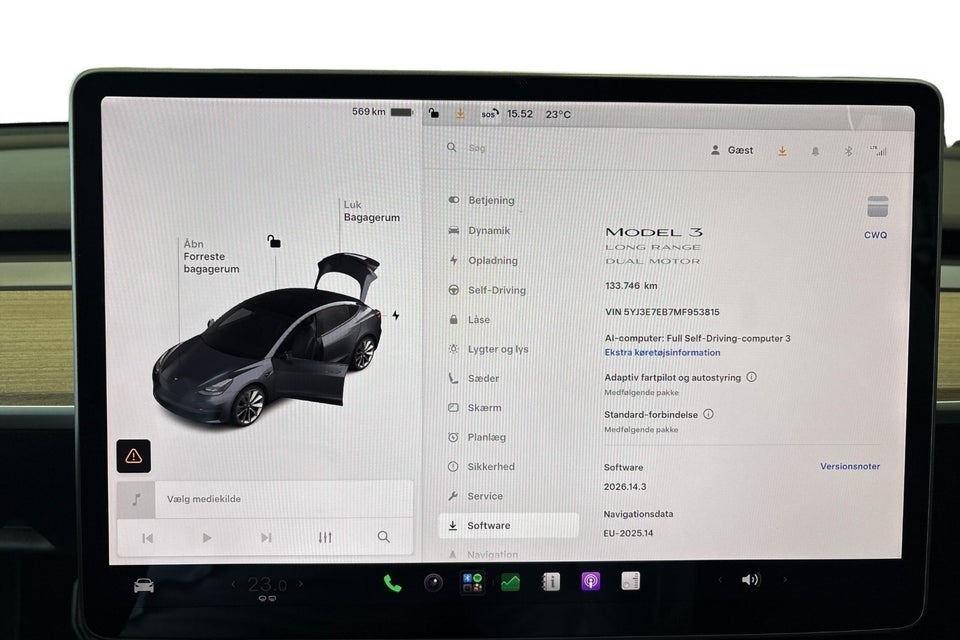 Tesla Model 3 Long Range AWD 4d
