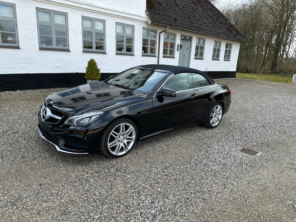 Mercedes E350 3,0 BlueTEC AMG Line Cabriolet aut. 2d