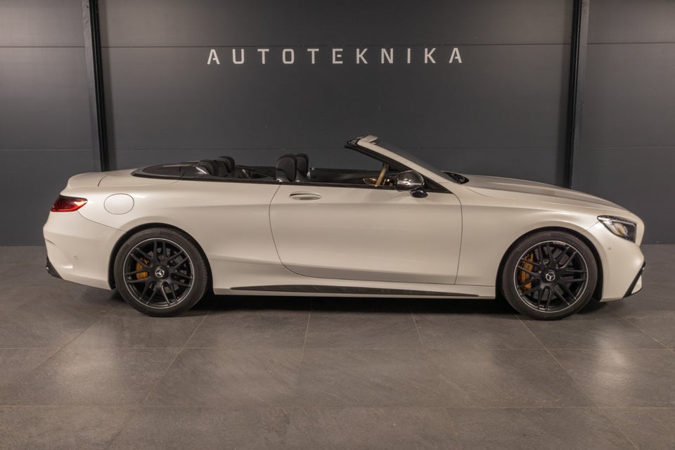 Mercedes S63 4,0 AMG Cabriolet aut. 4Matic+ 2d