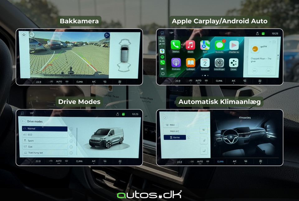 VW e-Transporter Comfort Kassevogn LWB