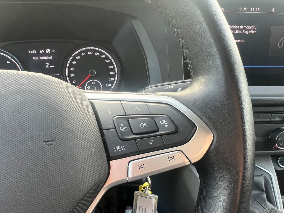 VW Transporter 2,0 TDi 150 Kassevogn DSG lang