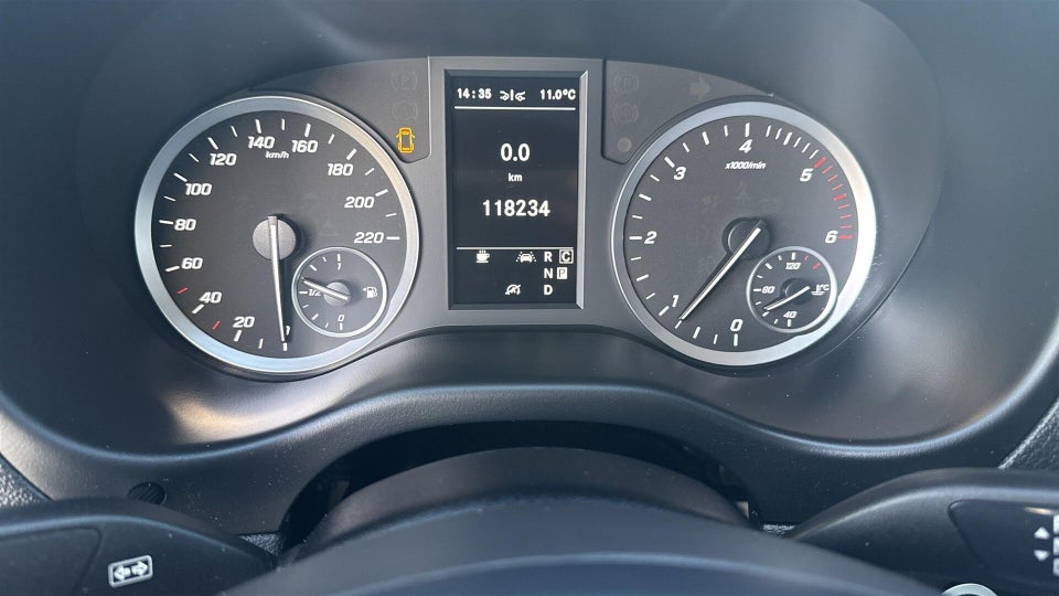 Mercedes Vito 119 2,0 CDi Kassevogn Complete aut. L RWD