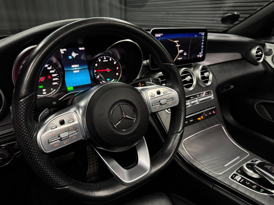 Mercedes C200 1,5 AMG Line Cabriolet aut. 2d