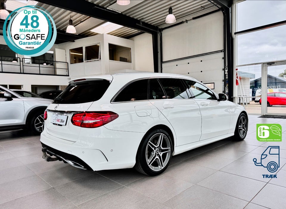 Mercedes C220 d 2,0 AMG Line stc. aut. 5d