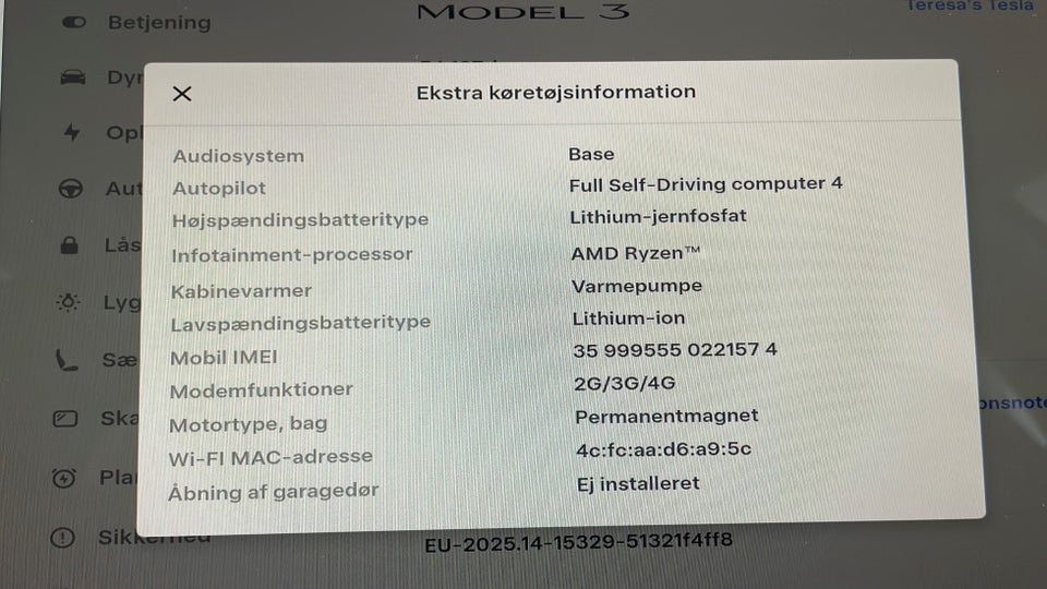 Tesla Model 3 RWD 4d