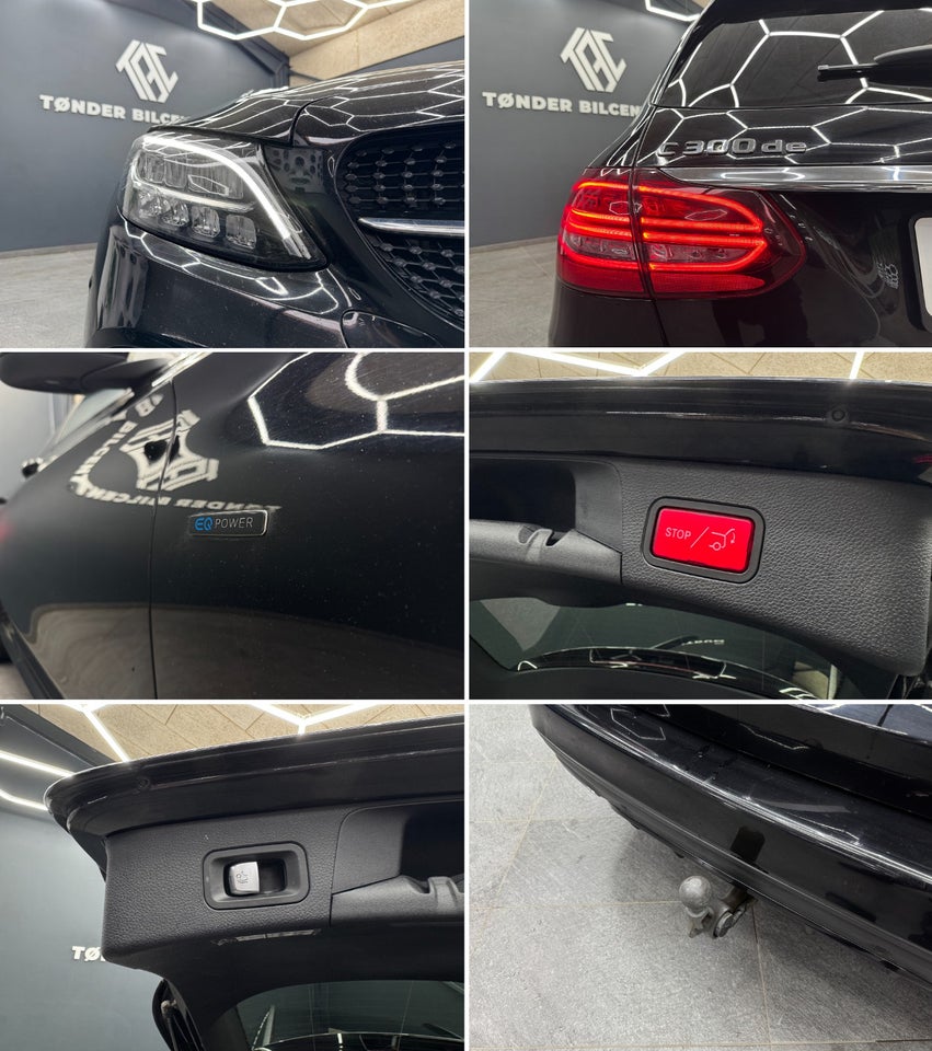 Mercedes C300 de 2,0 AMG Line Night Edition stc. aut. 5d