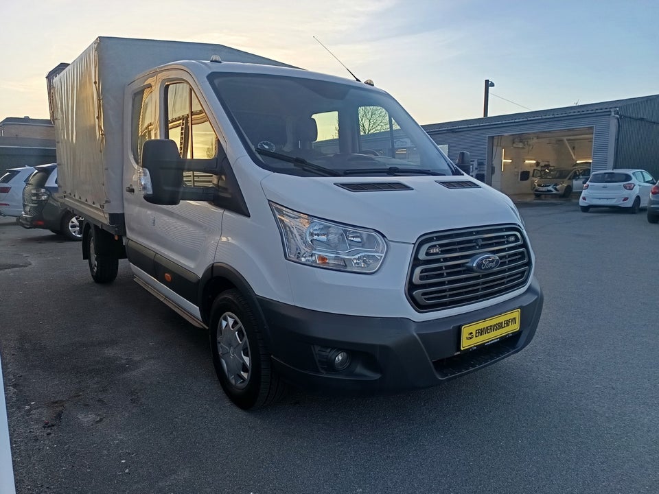 Ford Transit 350 L3 Chassis 2,0 TDCi 130 Mandskabsvogn Trend FWD 4d