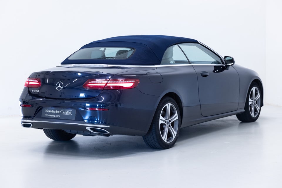 Mercedes E200 2,0 Avantgarde Cabriolet aut. 2d