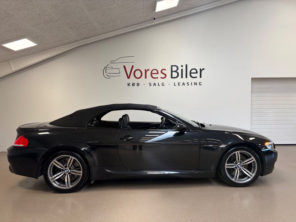 BMW M6 5,0 Cabriolet aut. 2d