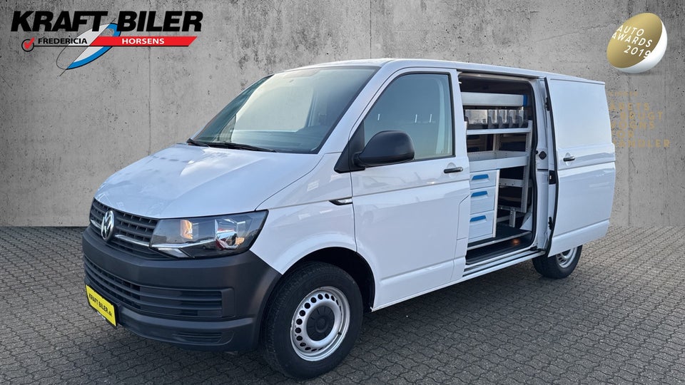 VW Transporter 2,0 TDi 114 Kassevogn kort BMT