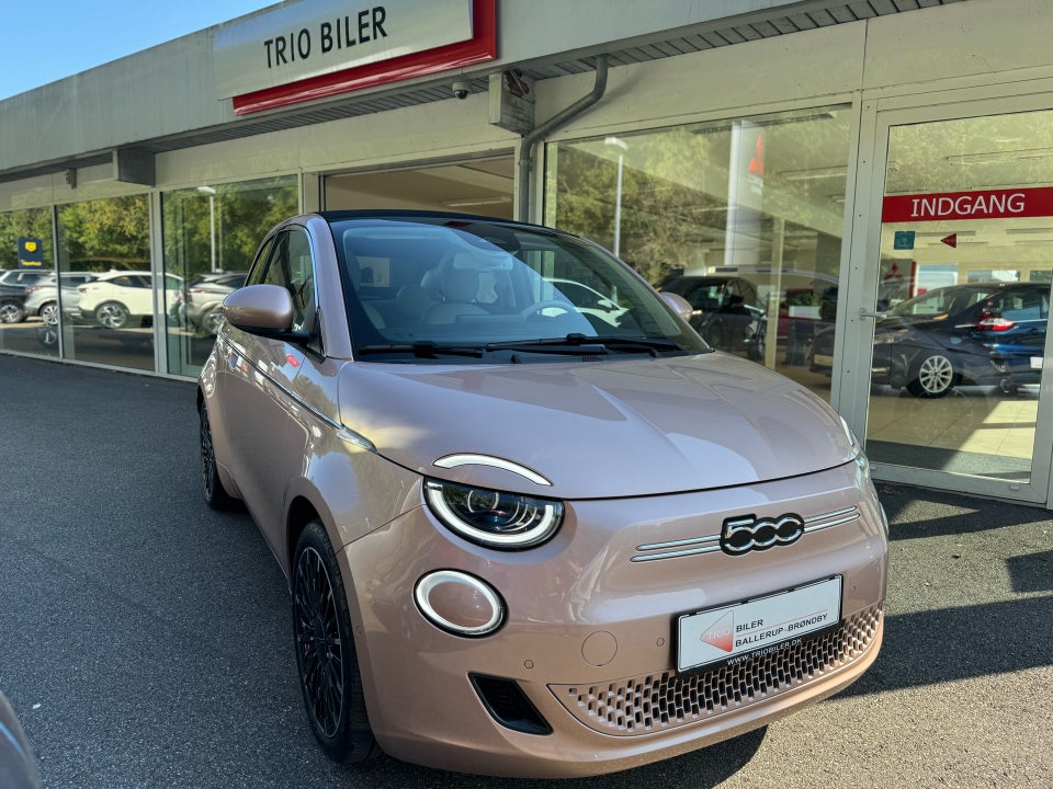 Fiat 500e la Prima Cabrio 2d