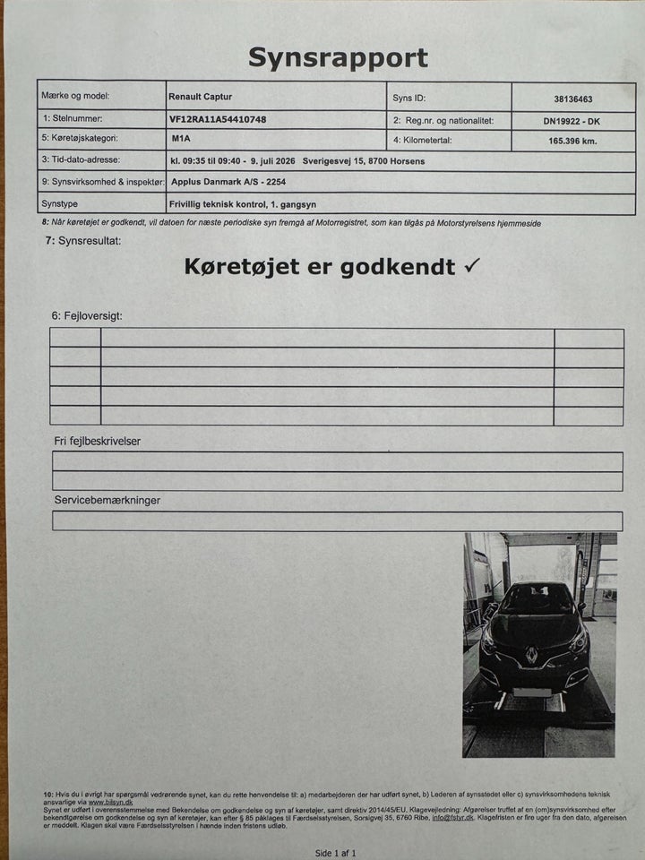 Renault Captur 0,9 TCe 90 Dynamique 5d