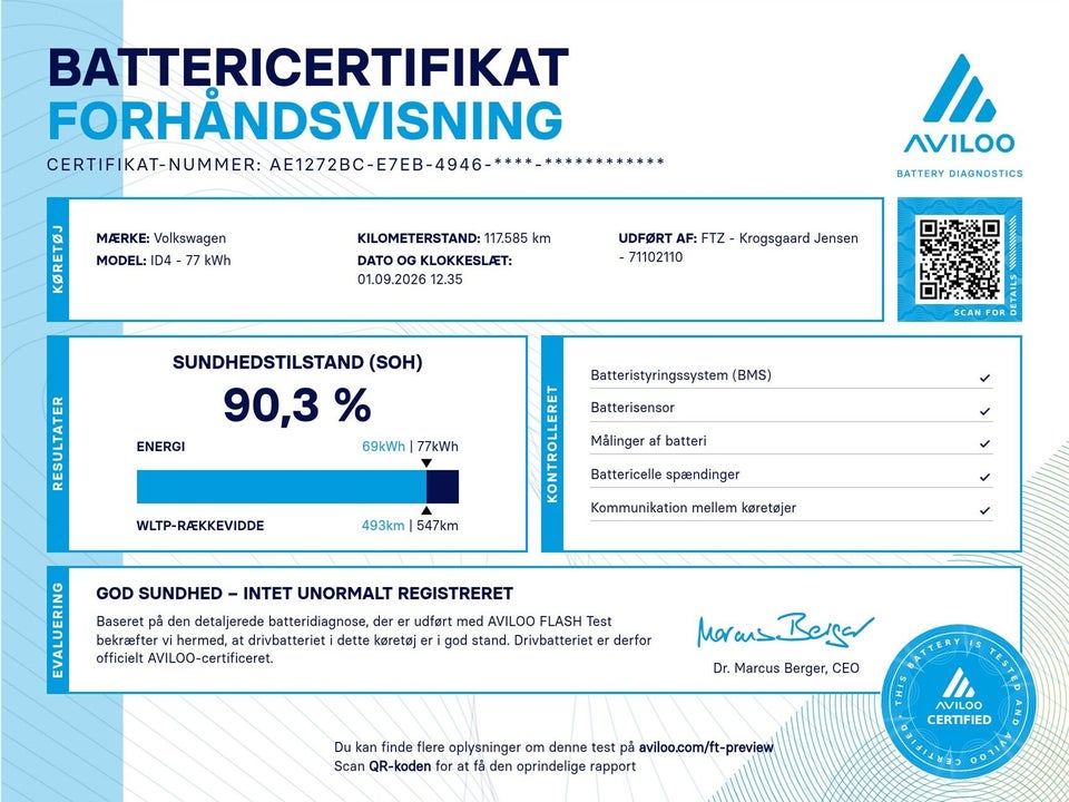 VW ID.4 77 1ST Pro Performance 5d
