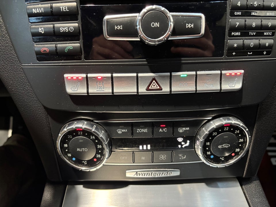 Mercedes C200 2,2 CDi Avantgarde stc. aut. BE 5d