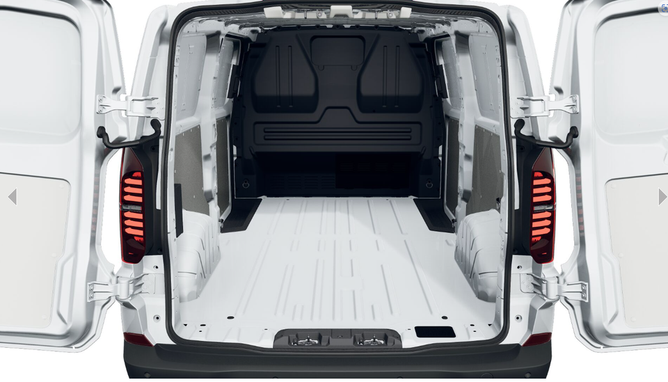 VW e-Transporter Comfort Kassevogn LWB