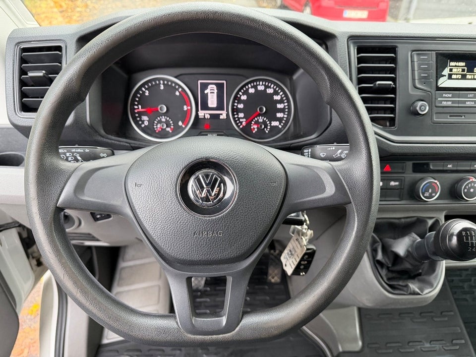 VW Crafter 35 2,0 TDi 177 Kassevogn L3H2