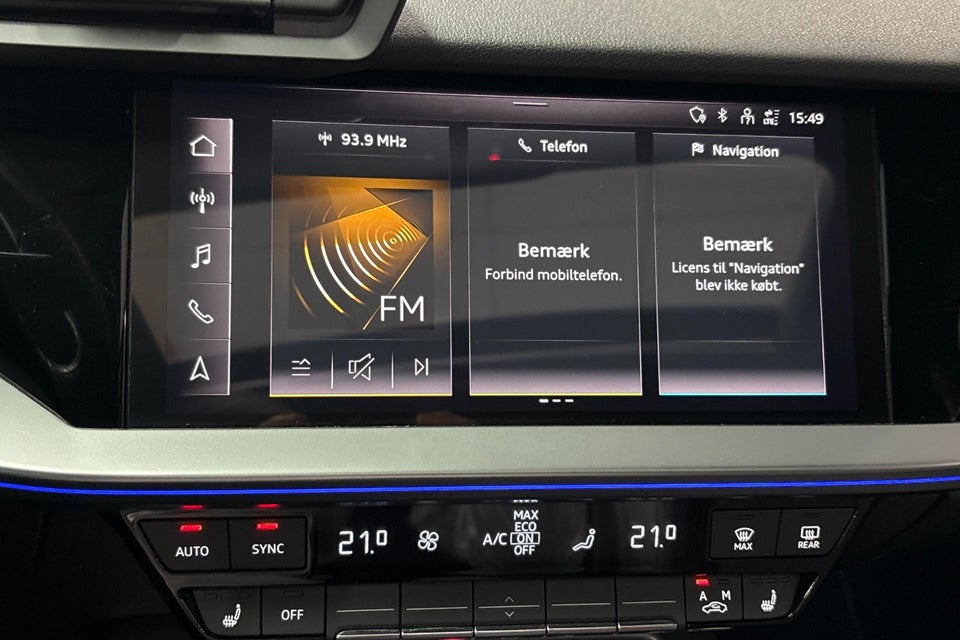 Audi A3 40 TFSi e S-line Sportback S-tr. 5d