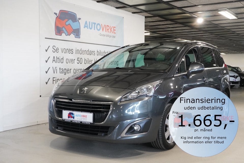 Peugeot 5008 1,6 BlueHDi 120 Allure 7prs 5d