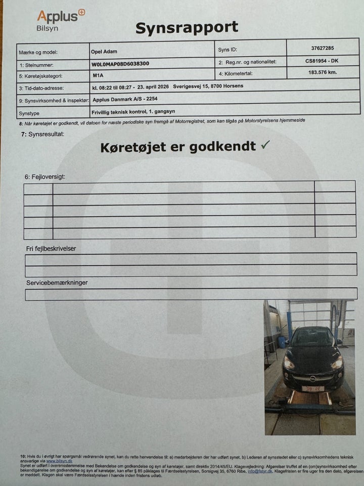 Opel Adam 1,2 Jam 3d