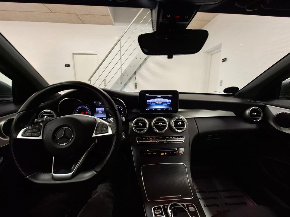 Mercedes C200 1,5 AMG Line Cabriolet aut. 2d