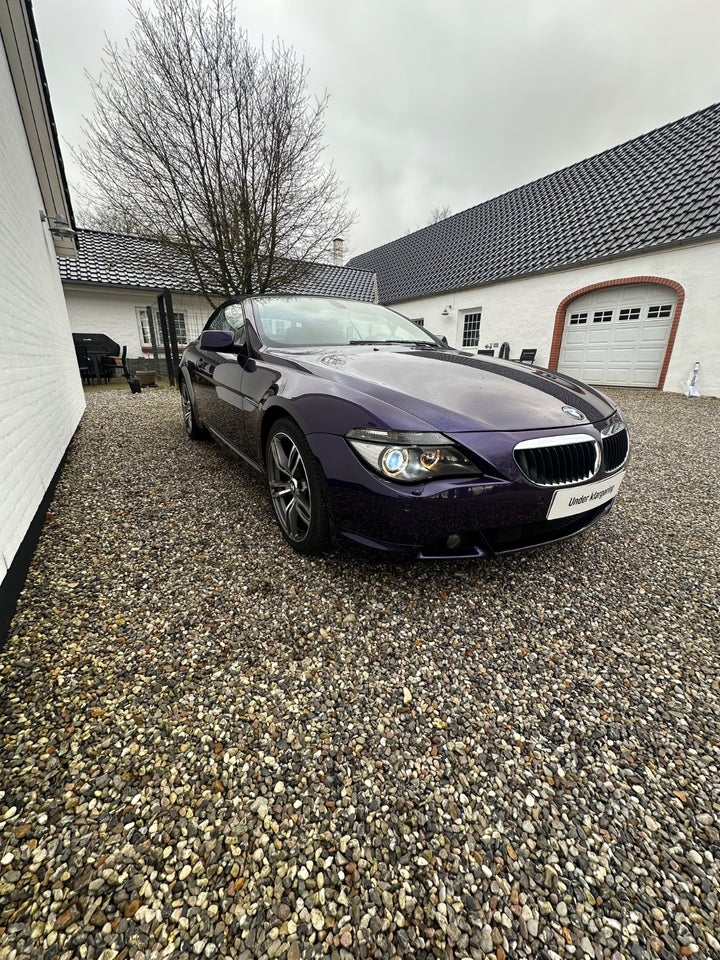 BMW 630i 3,0 Cabriolet Steptr. 2d