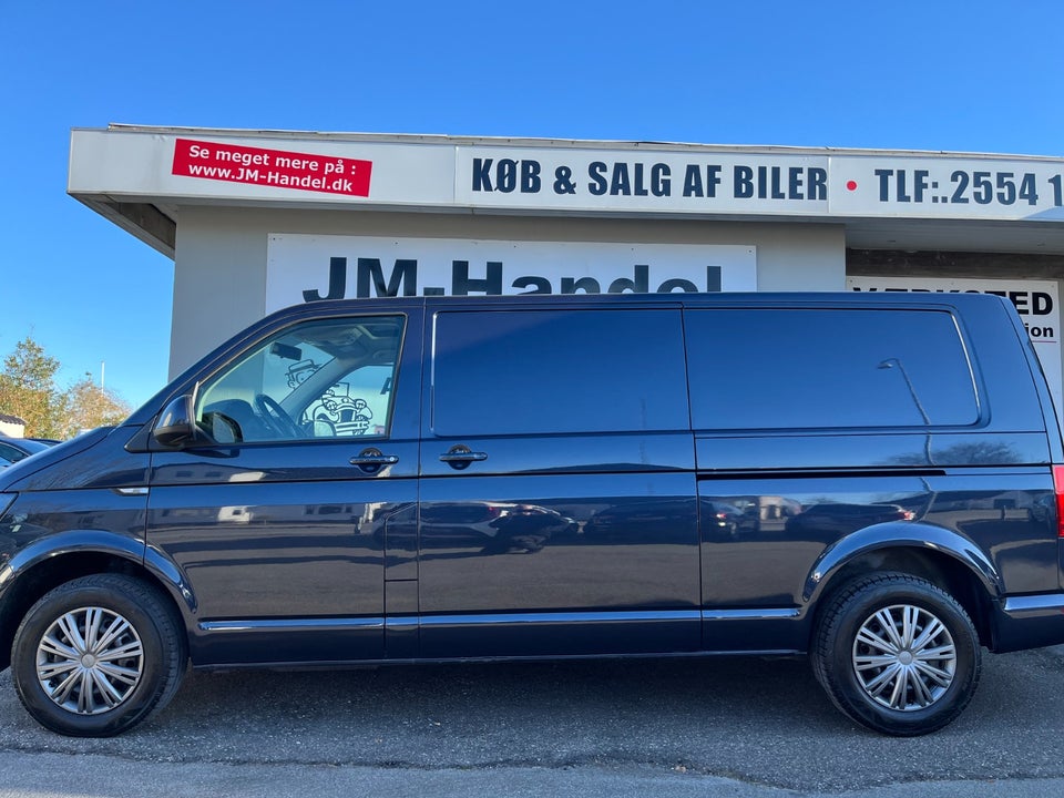 VW Transporter 2,0 TDi 180 Kassevogn DSG lang