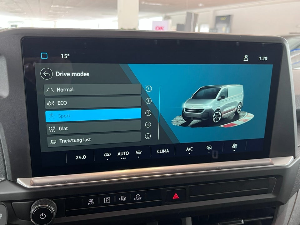 VW e-Transporter 64 Comfort Kassevogn SWB