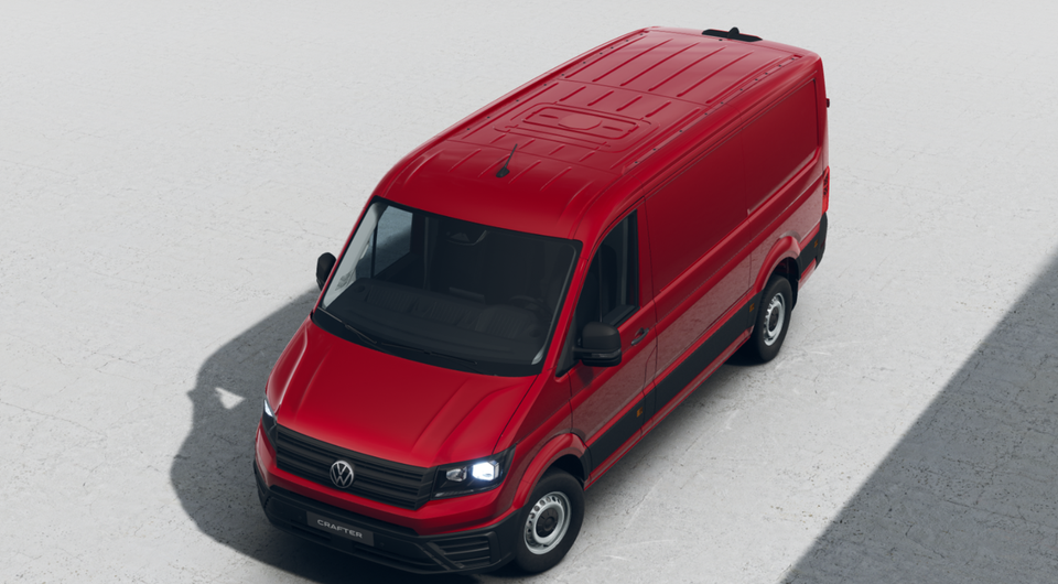VW Crafter 35 2,0 TDi 140 Kassevogn L3H2
