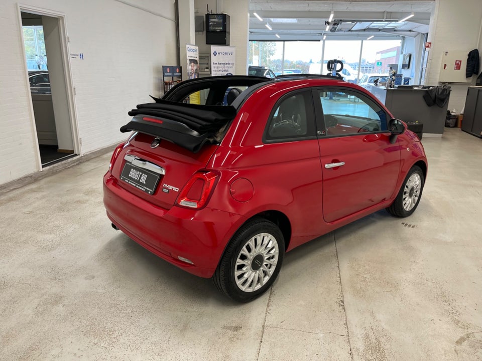 Fiat 500C 1,0 Hybrid Lounge 2d