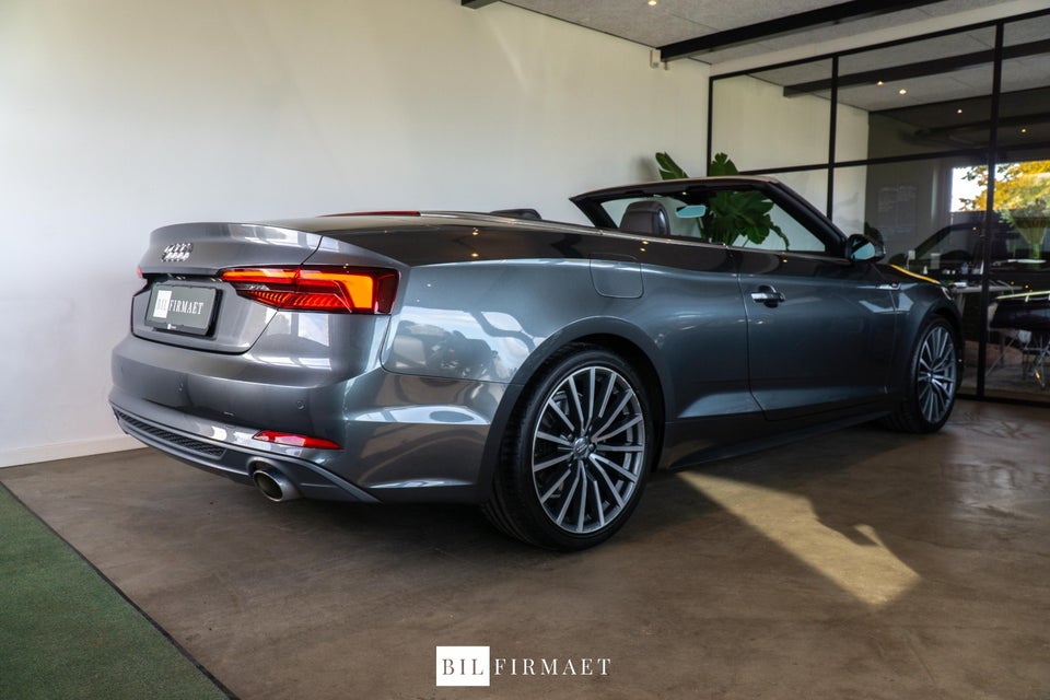 Audi A5 2,0 TFSi 190 S-line Cabriolet S-tr. 2d