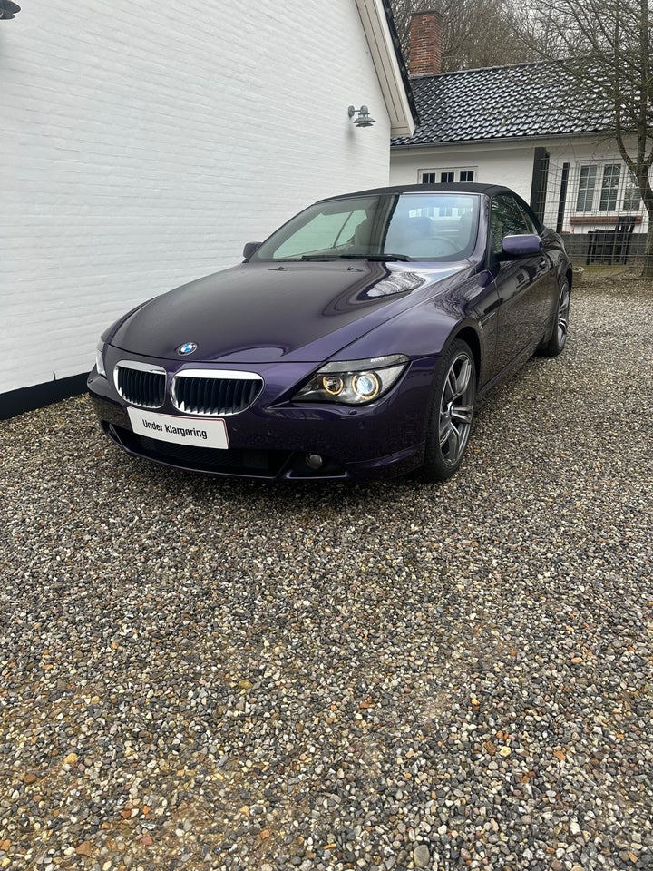 BMW 630i 3,0 Cabriolet Steptr. 2d