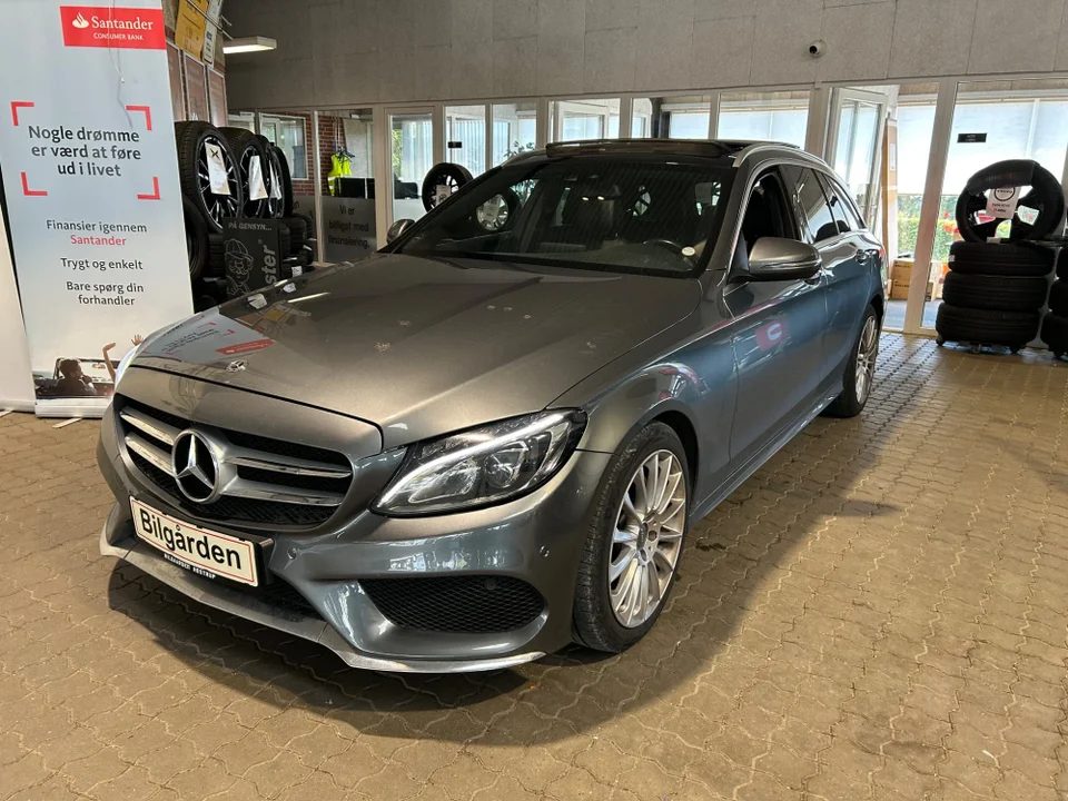 Mercedes C220 d 2,2 AMG Line stc. aut. 5d