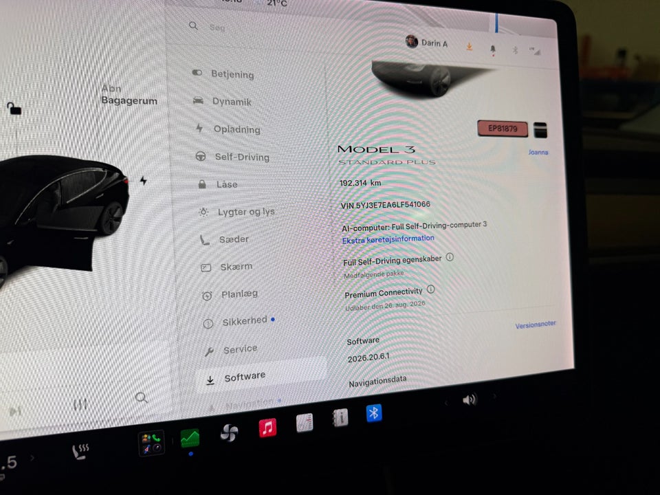Tesla Model 3 Standard Range+ RWD 4d