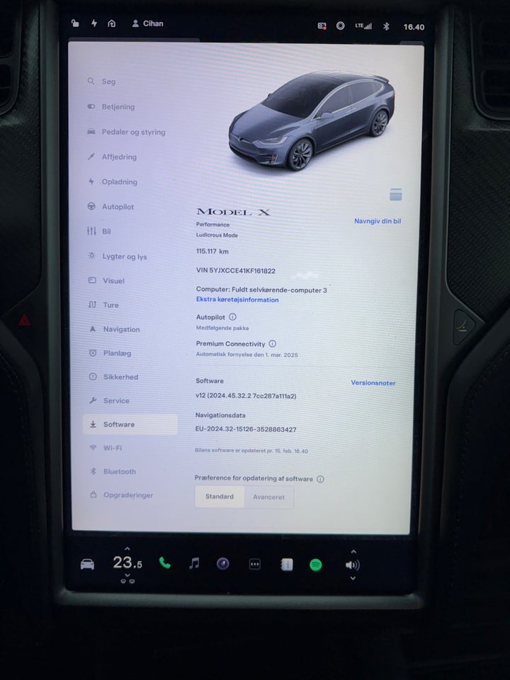 Tesla Model X Ludicrous Performance AWD 7prs 5d