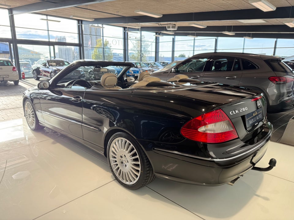 Mercedes CLK280 3,0 Cabriolet Avantgarde aut. 2d