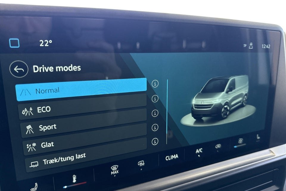 VW Transporter 2,0 TDi 150 Comfort Kassevogn aut. SWB