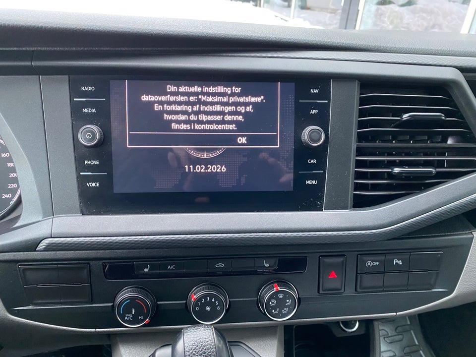 VW Transporter 2,0 TDi 150 Kassevogn DSG lang