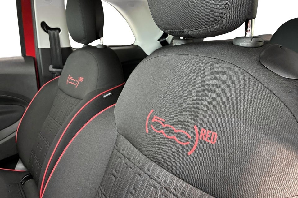 Fiat 500e 24 (RED) 3d