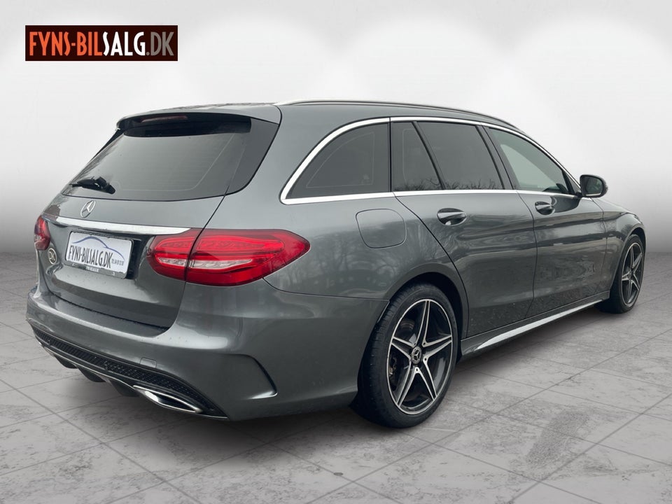 Mercedes C220 d 2,2 AMG Line stc. aut. 5d