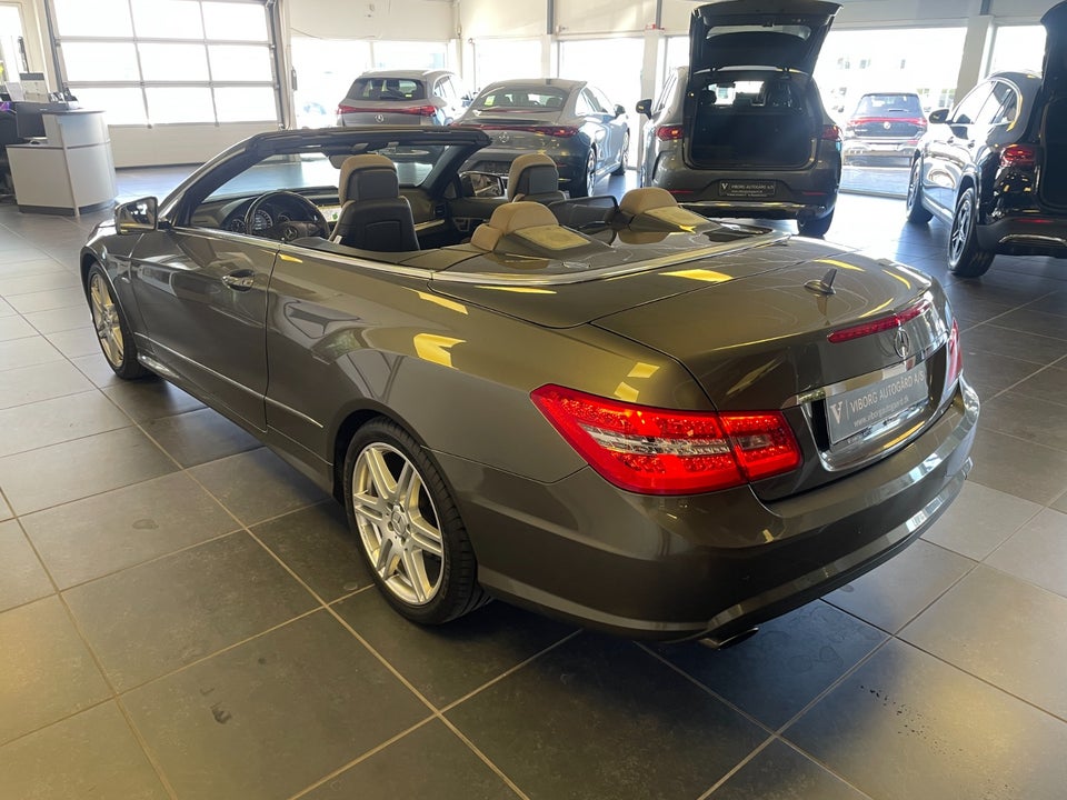 Mercedes E350 3,5 CGi AMG Line Cabriolet aut. BE 2d
