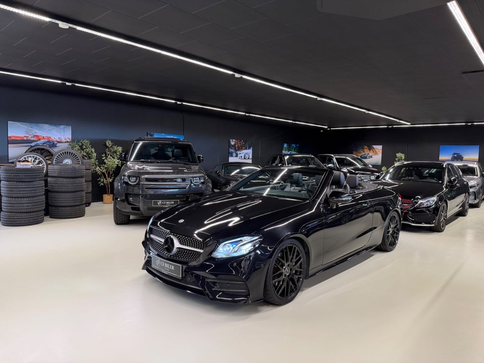 Mercedes E200 2,0 AMG Line Cabriolet aut. 2d